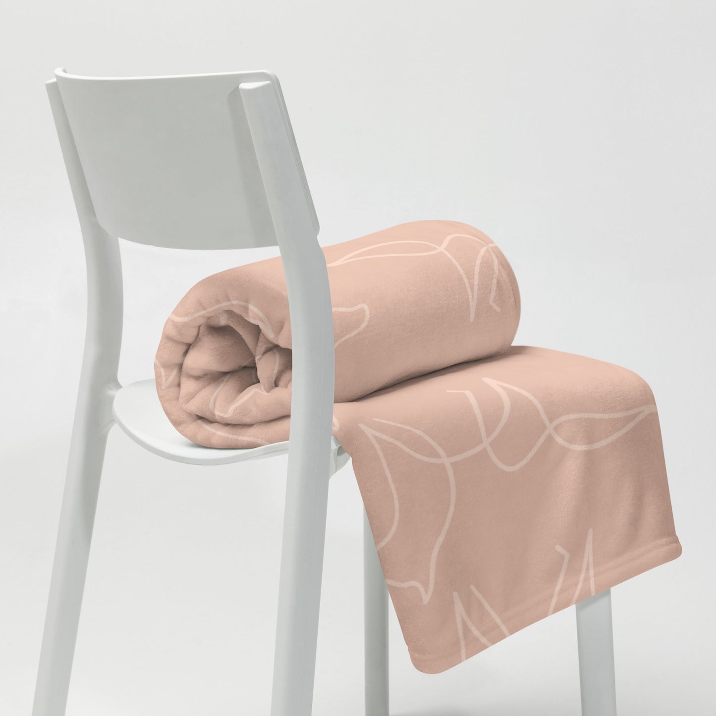 Dusty Rose Throw Blanket - DoggyLoveandMore