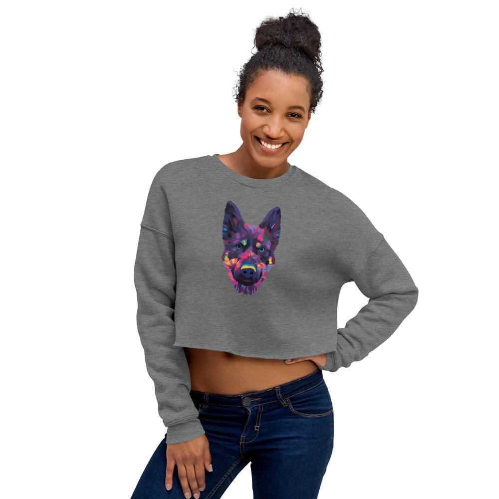German Shepherd Crop Sweatshirt - DoggyLoveandMore