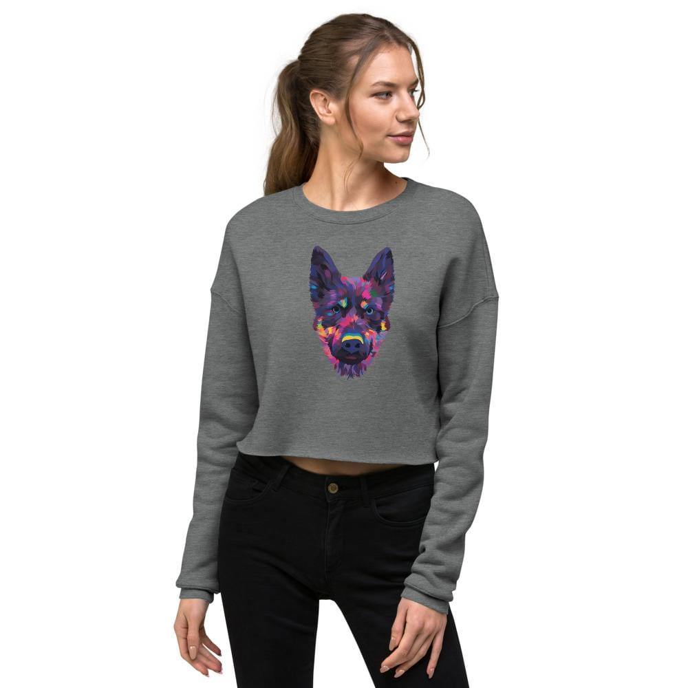 German Shepherd Crop Sweatshirt - DoggyLoveandMore