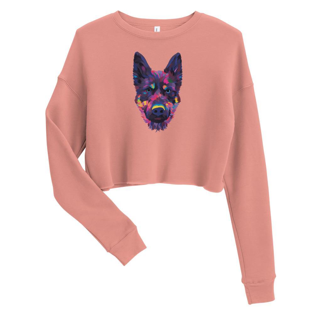 German Shepherd Crop Sweatshirt - DoggyLoveandMore