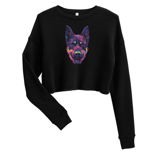 German Shepherd Crop Sweatshirt - DoggyLoveandMore