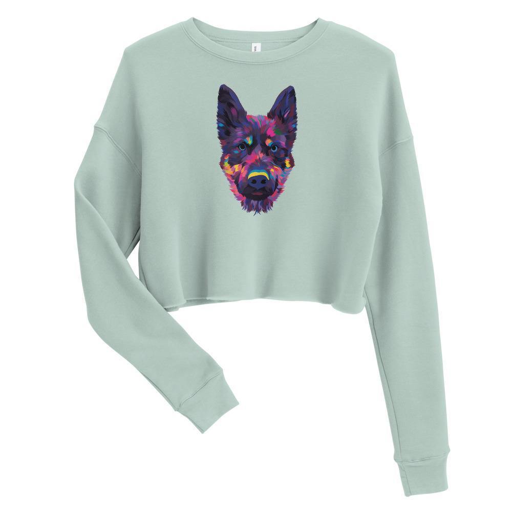 German Shepherd Crop Sweatshirt - DoggyLoveandMore