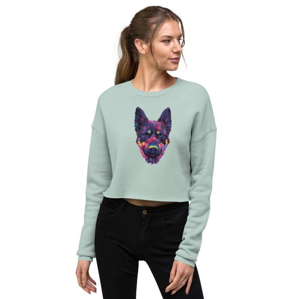 German Shepherd Crop Sweatshirt - DoggyLoveandMore
