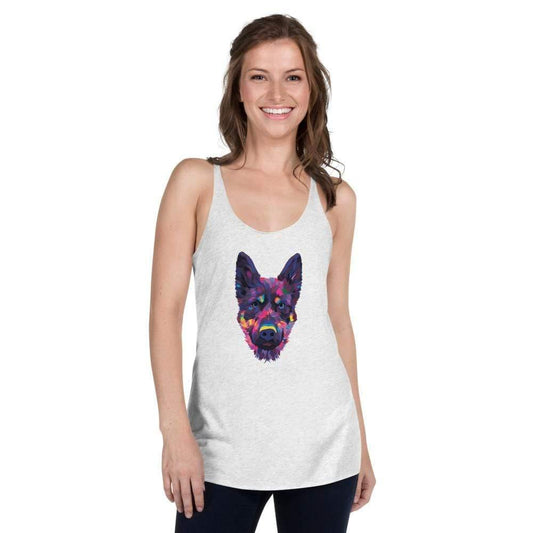 German Shepherd Racerback Tank Top - DoggyLoveandMore