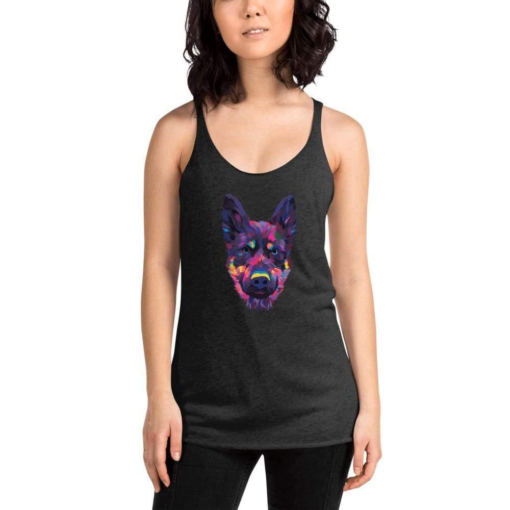 German Shepherd Racerback Tank Top - DoggyLoveandMore