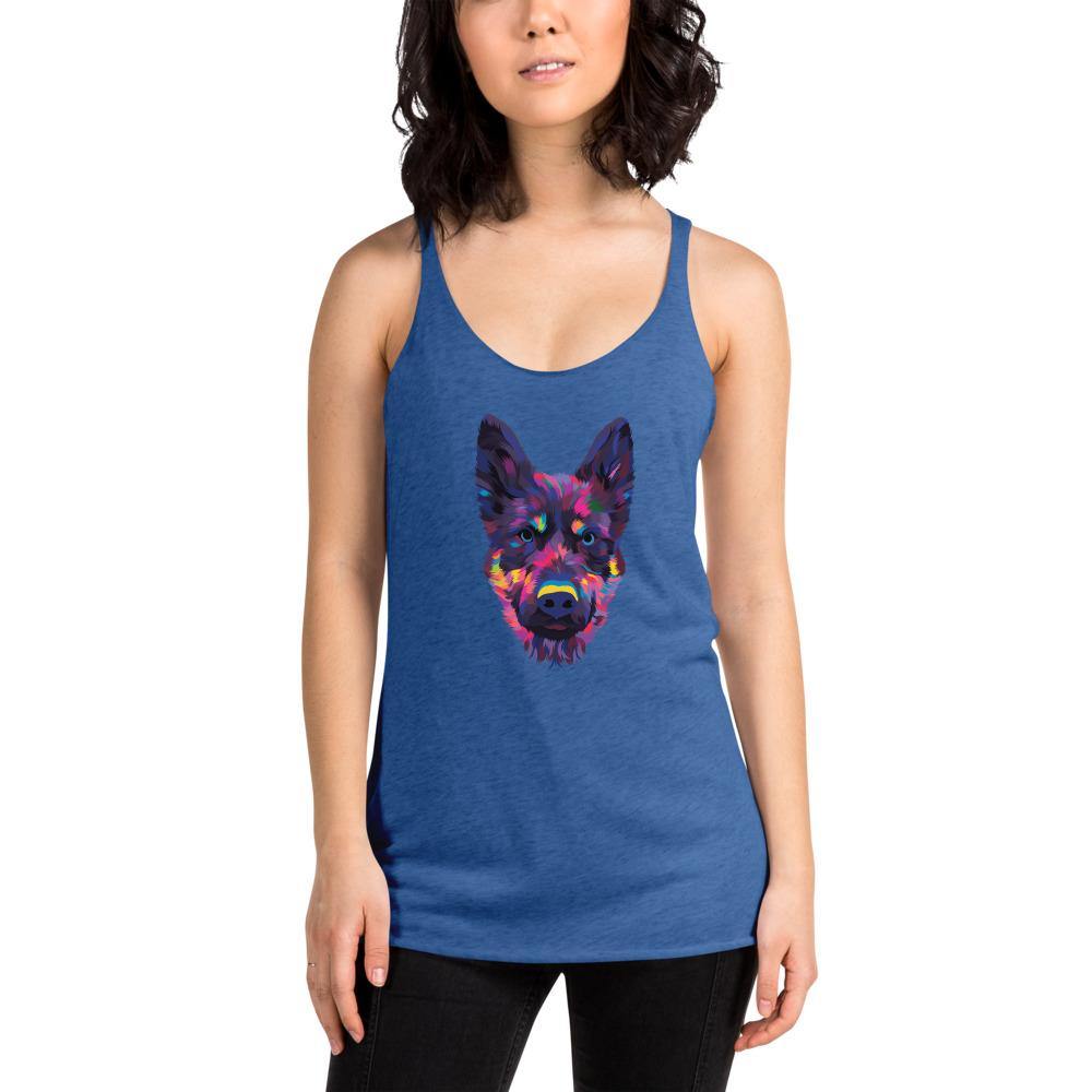 German Shepherd Racerback Tank Top - DoggyLoveandMore