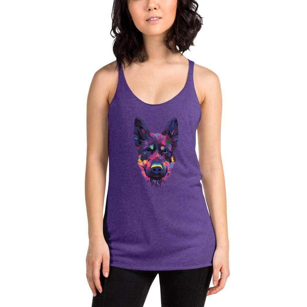 German Shepherd Racerback Tank Top - DoggyLoveandMore