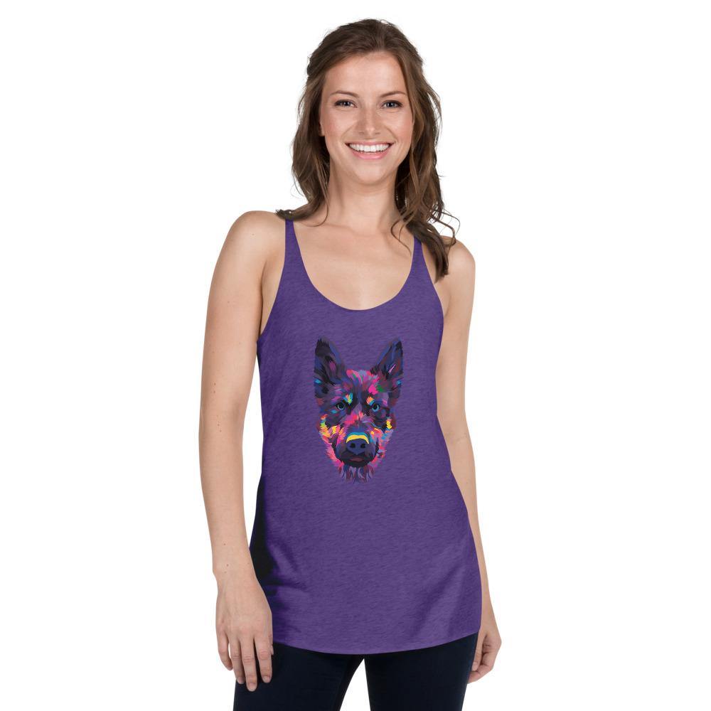 German Shepherd Racerback Tank Top - DoggyLoveandMore