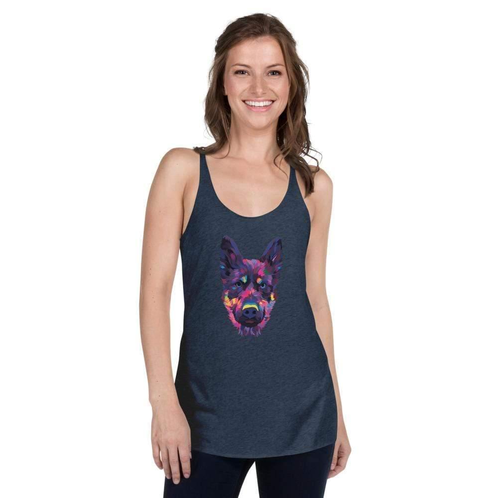 German Shepherd Racerback Tank Top - DoggyLoveandMore