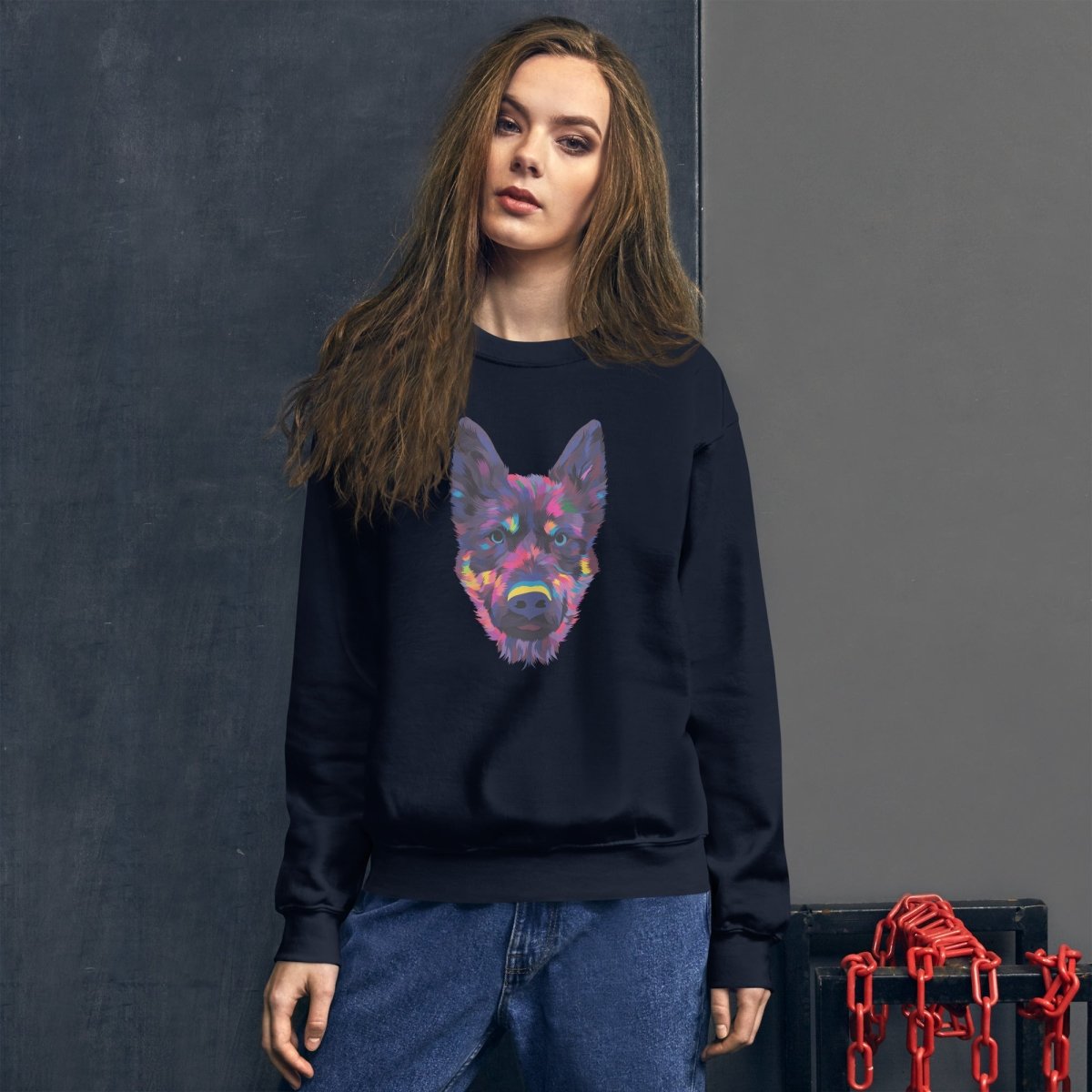 German Shepherd Sweatshirt - DoggyLoveandMore