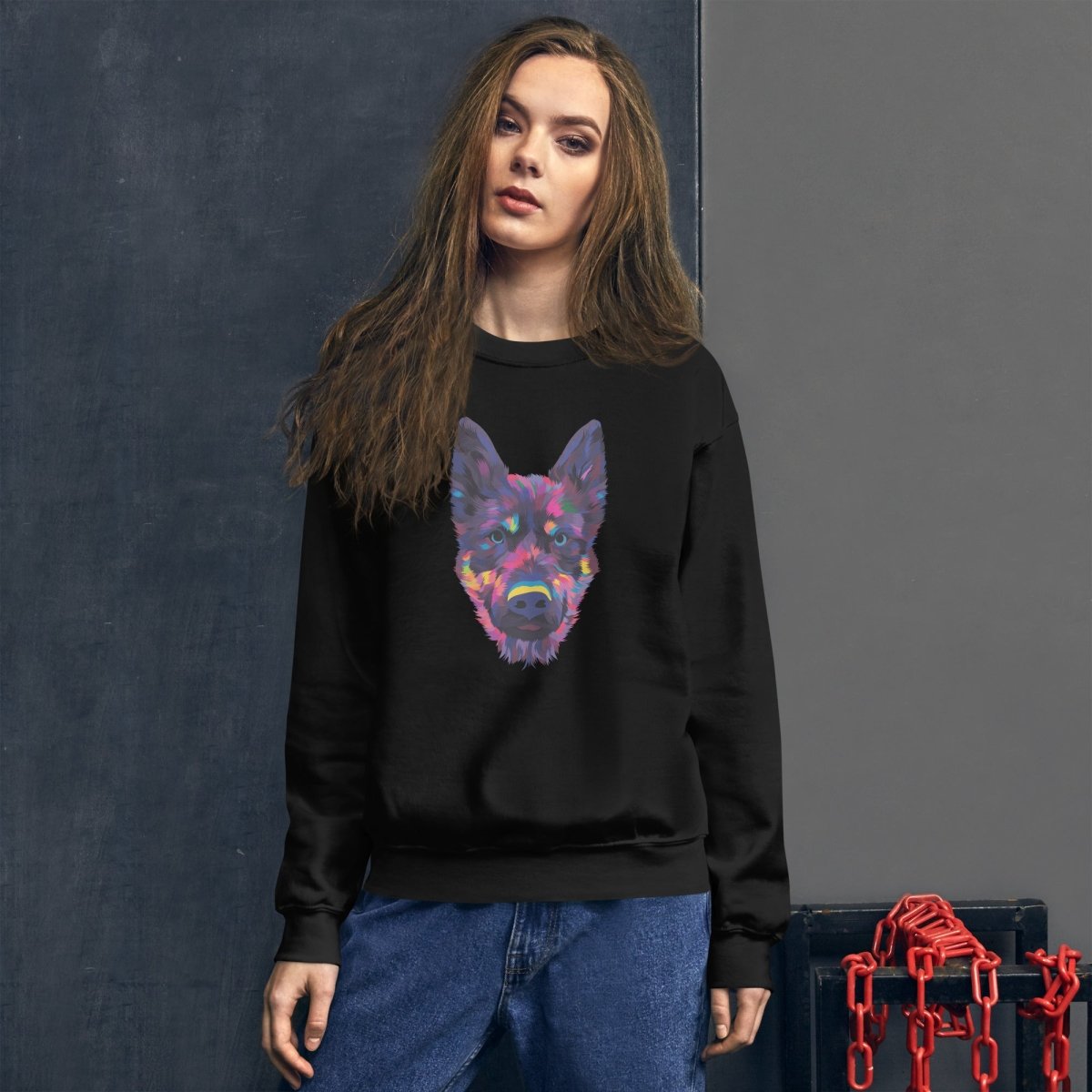 German Shepherd Sweatshirt - DoggyLoveandMore