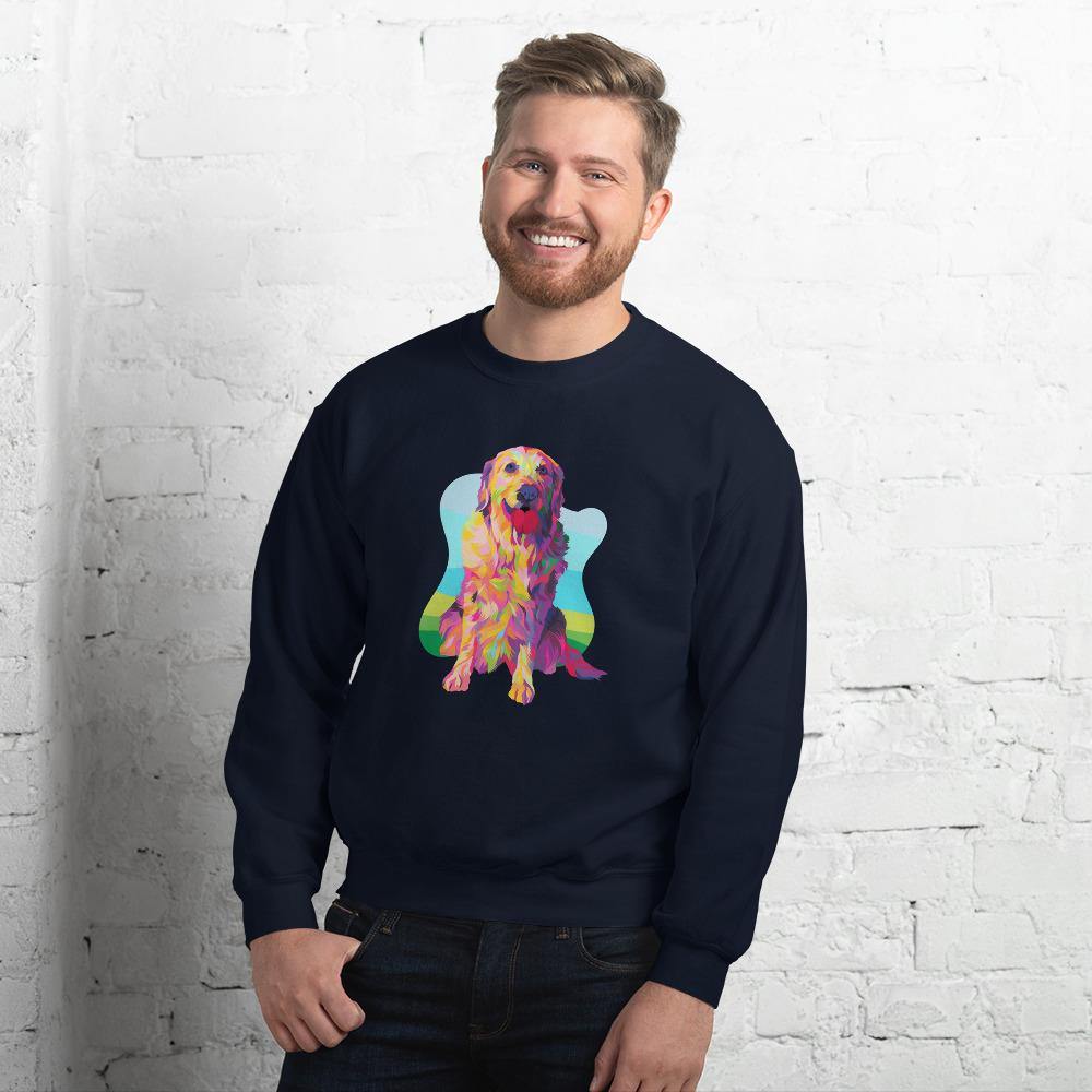 Golden Retriever Sweatshirt - DoggyLoveandMore