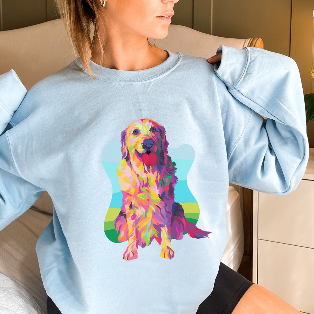 Golden Retriever Sweatshirt - DoggyLoveandMore