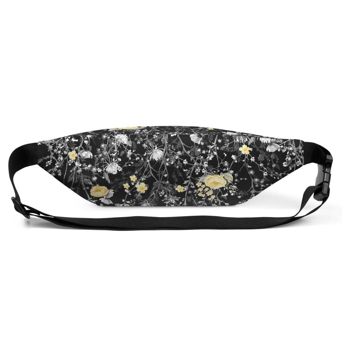 Grey Floral Fanny Pack - DoggyLoveandMore