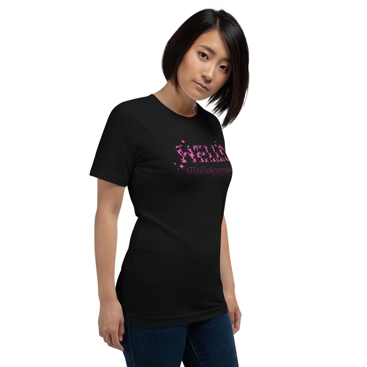 Hello Motherpuppers Dog Mom T-Shirt - DoggyLoveandMore