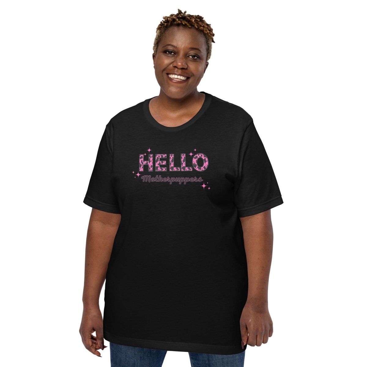 Hello Motherpuppers Dog Mom T-Shirt - DoggyLoveandMore