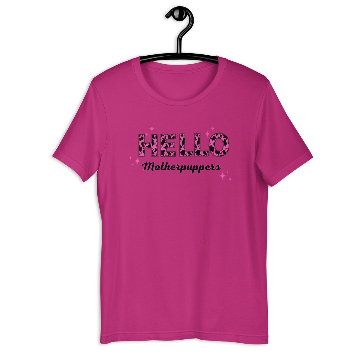 Hello Motherpuppers Dog Mom T-Shirt - DoggyLoveandMore