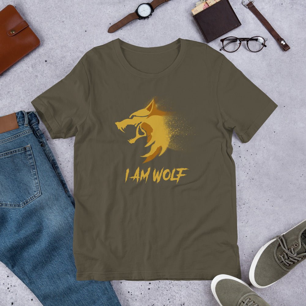 I AM WOLF Graphic T-Shirt - DoggyLoveandMore