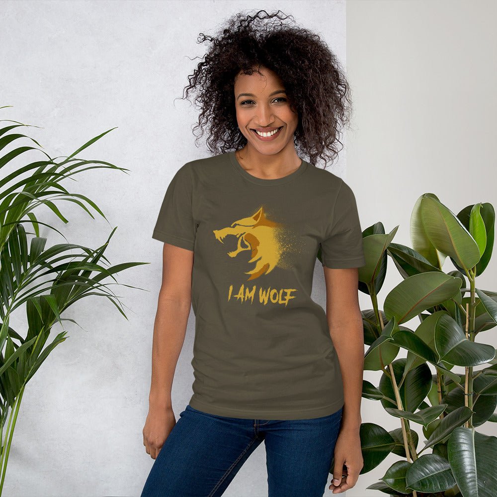I AM WOLF Graphic T-Shirt - DoggyLoveandMore
