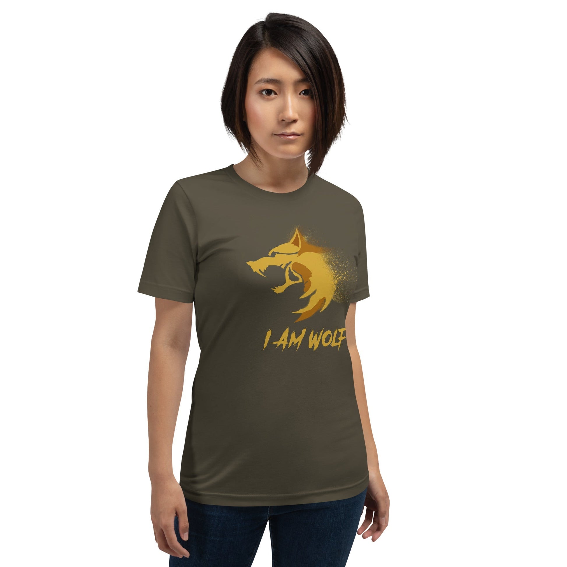 I AM WOLF Graphic T-Shirt - DoggyLoveandMore