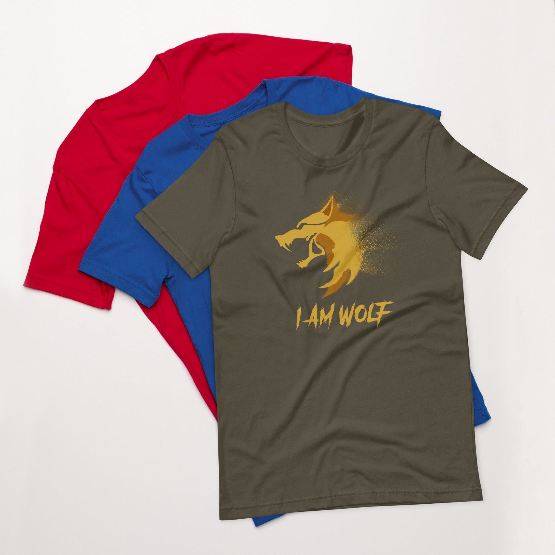 I AM WOLF Graphic T-Shirt - DoggyLoveandMore
