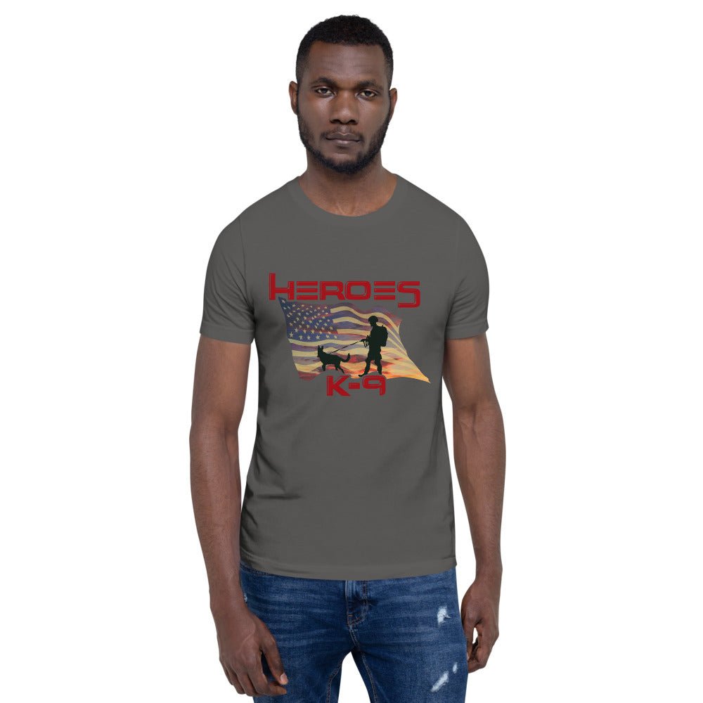 K-9 Military Dog Graphic T-Shirt