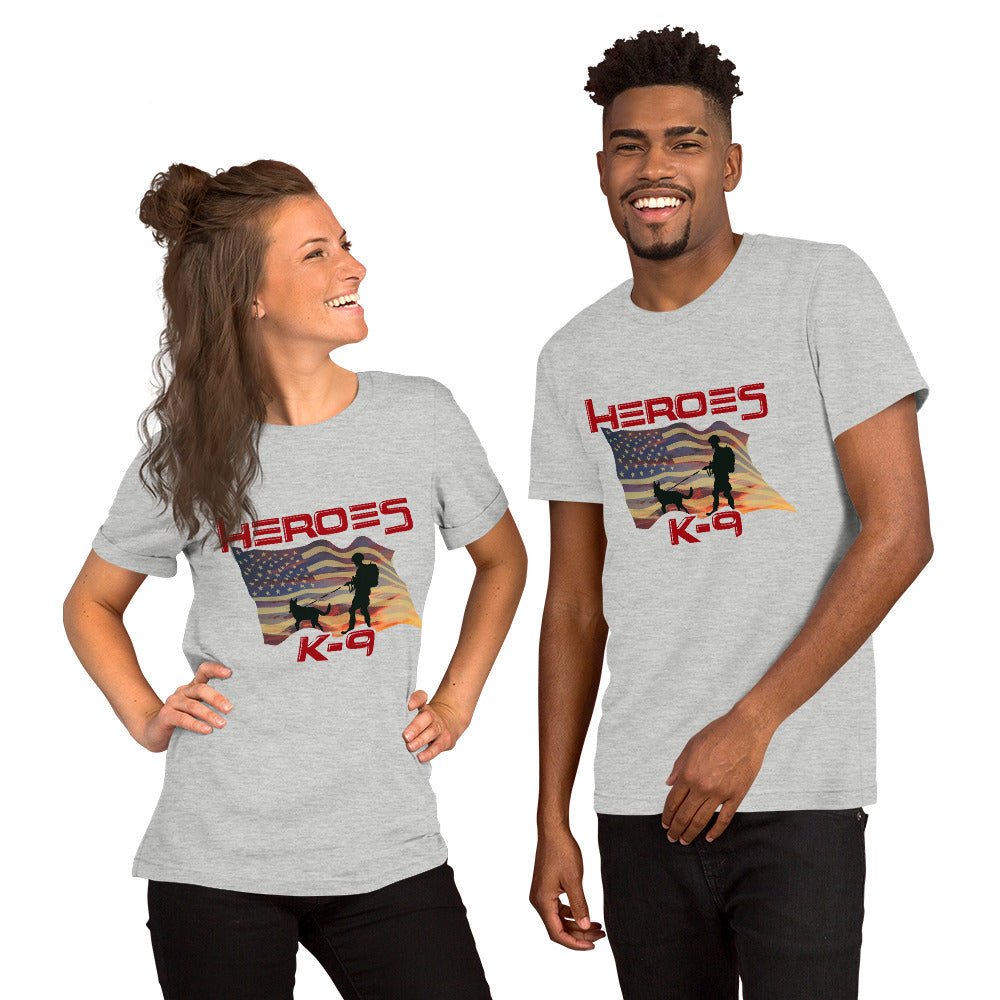 K-9 Military Dog Graphic T-Shirt