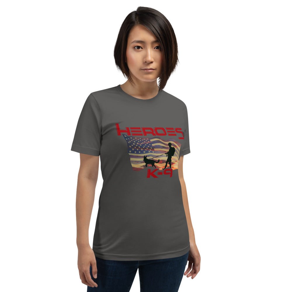 K-9 Military Dog Graphic T-Shirt