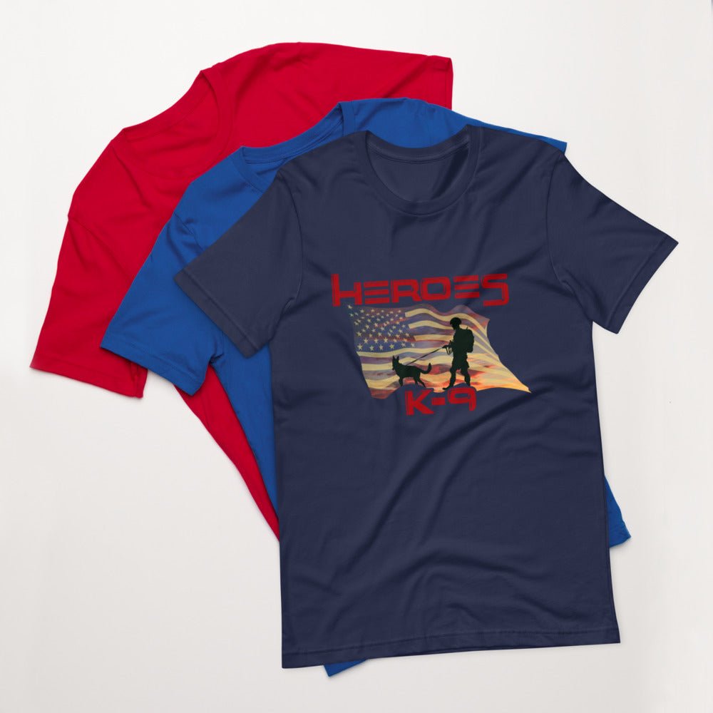 K-9 Military Dog Graphic T-Shirt