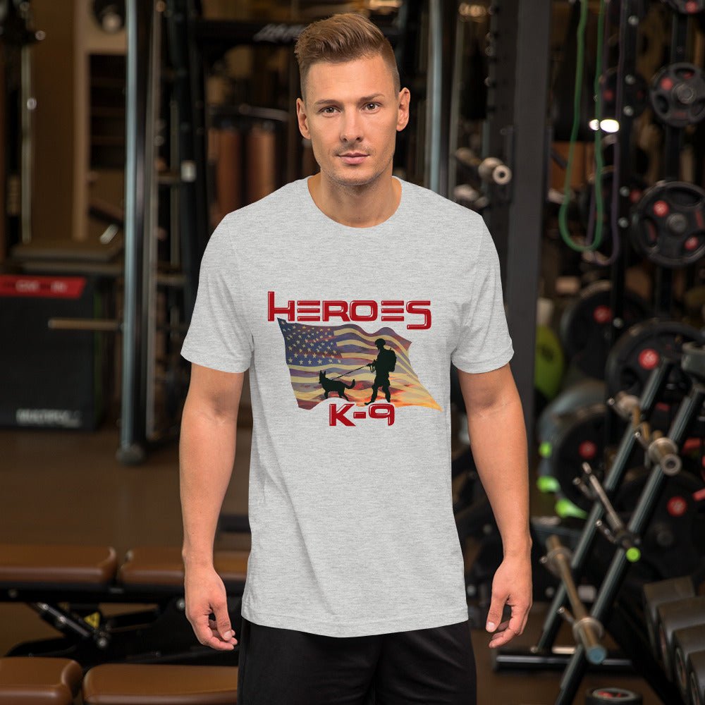 K-9 Military Dog Graphic T-Shirt