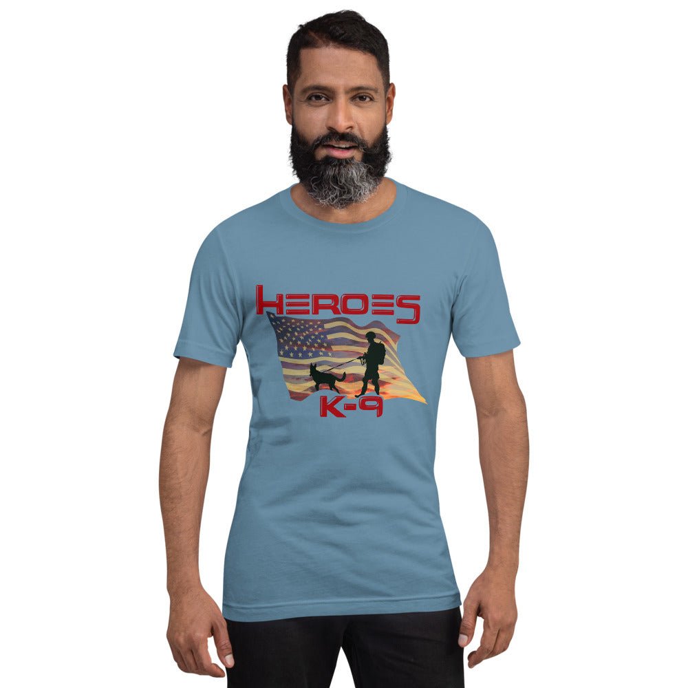 K-9 Military Dog Graphic T-Shirt