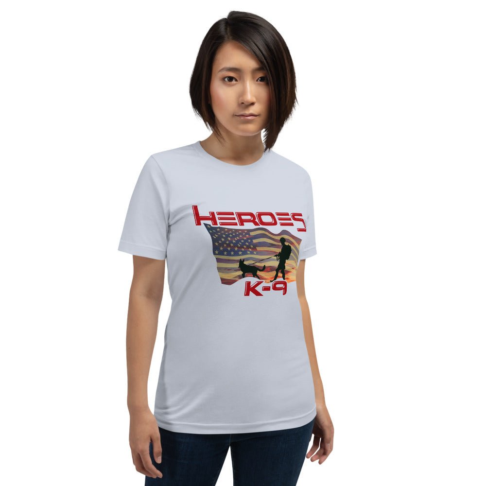 K-9 Military Dog Graphic T-Shirt