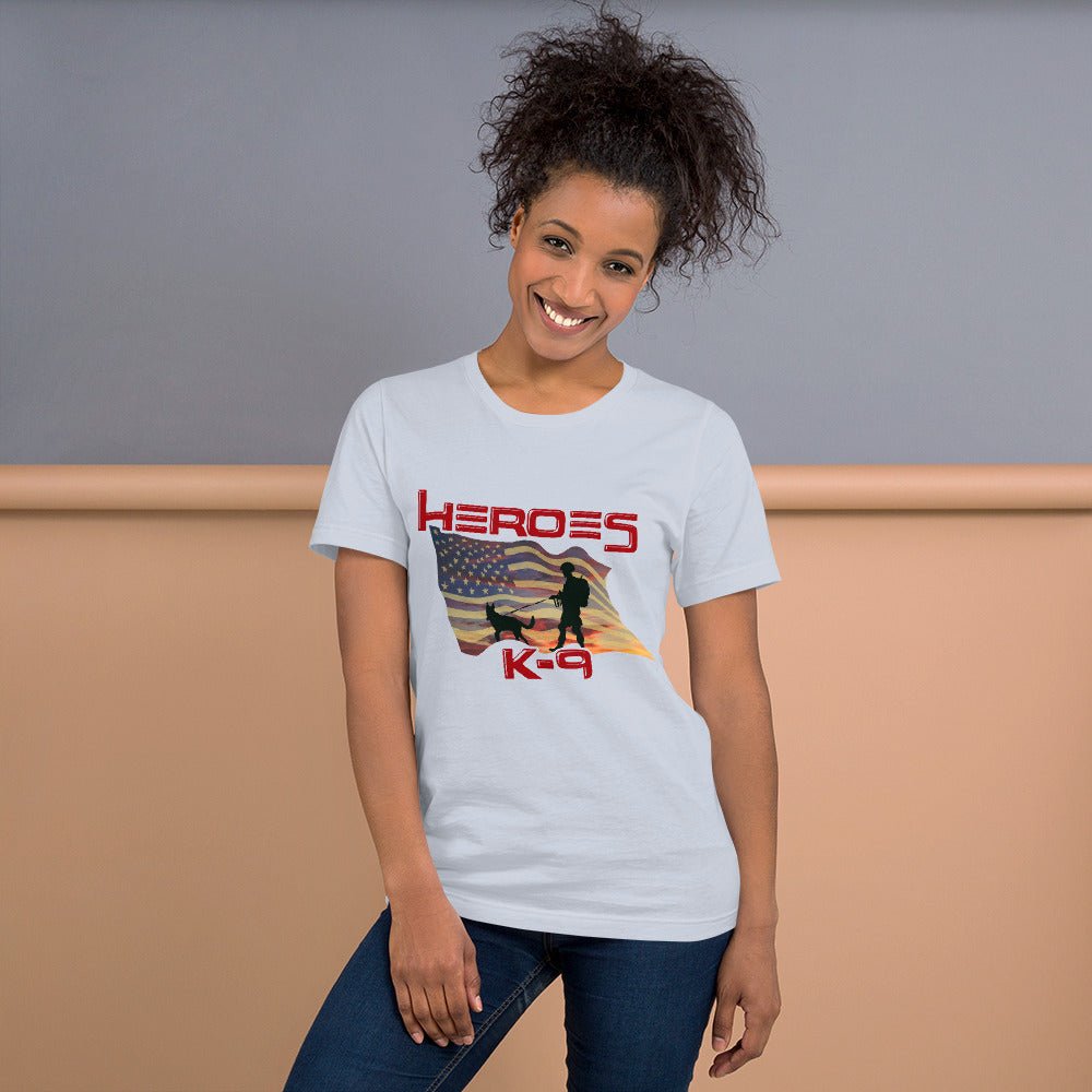 K-9 Military Dog Graphic T-Shirt
