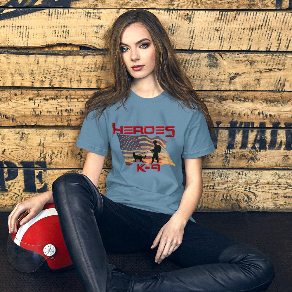 K-9 Military Dog Graphic T-Shirt