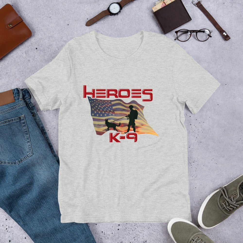 K-9 Military Dog Graphic T-Shirt