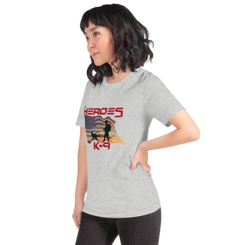 K-9 Military Dog Graphic T-Shirt