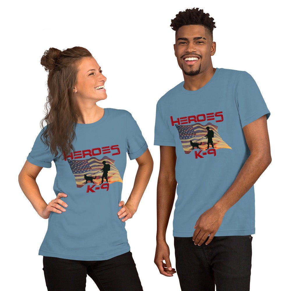 K-9 Military Dog Graphic T-Shirt