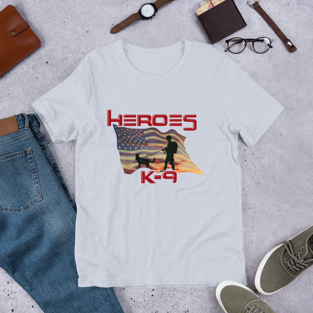 K-9 Military Dog Graphic T-Shirt