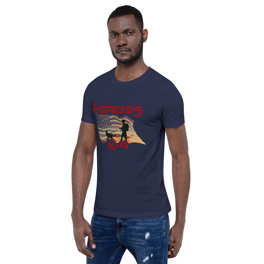 K-9 Military Dog Graphic T-Shirt