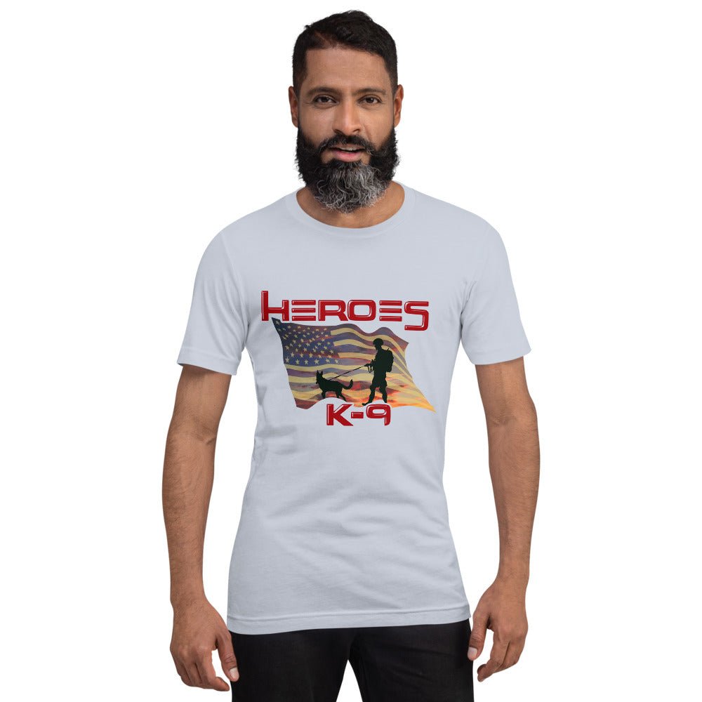 K-9 Military Dog Graphic T-Shirt