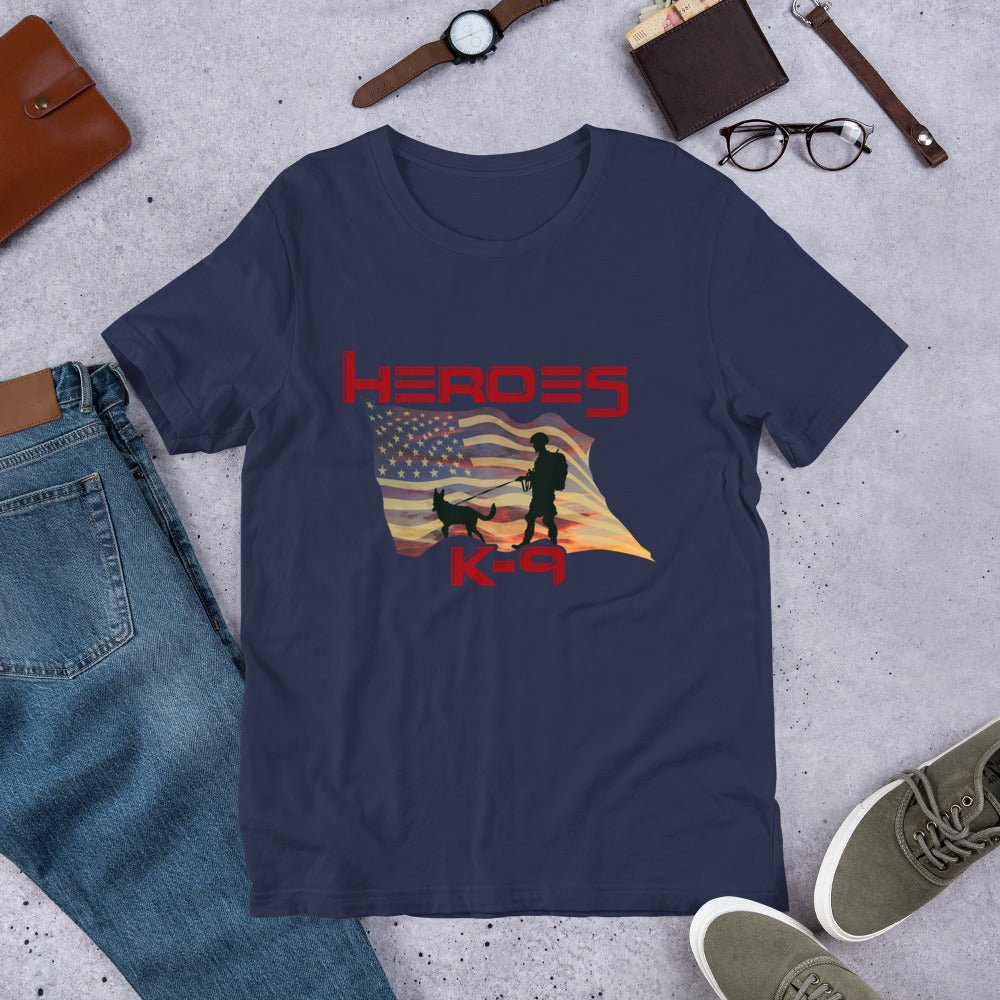 K-9 Military Dog Graphic T-Shirt