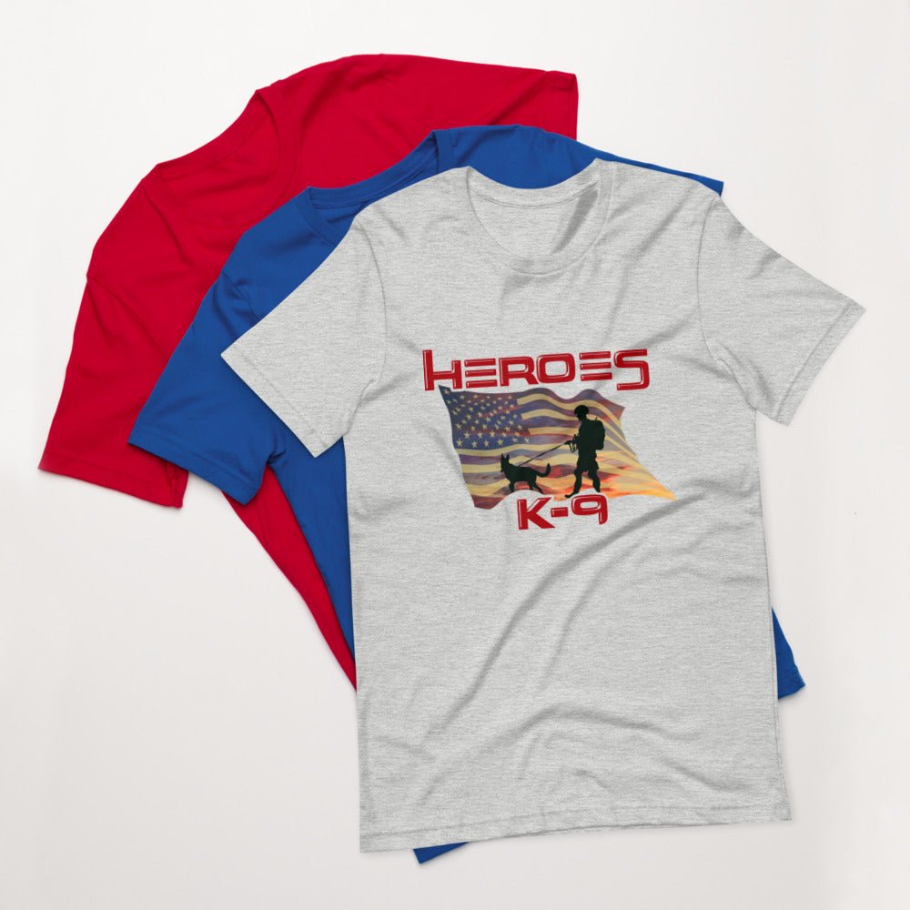 K-9 Military Dog Graphic T-Shirt