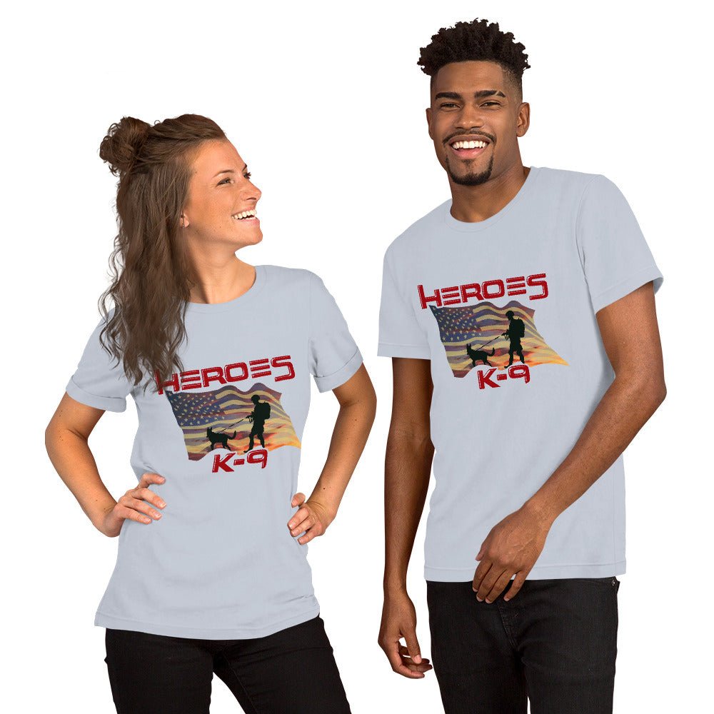 K-9 Military Dog Graphic T-Shirt
