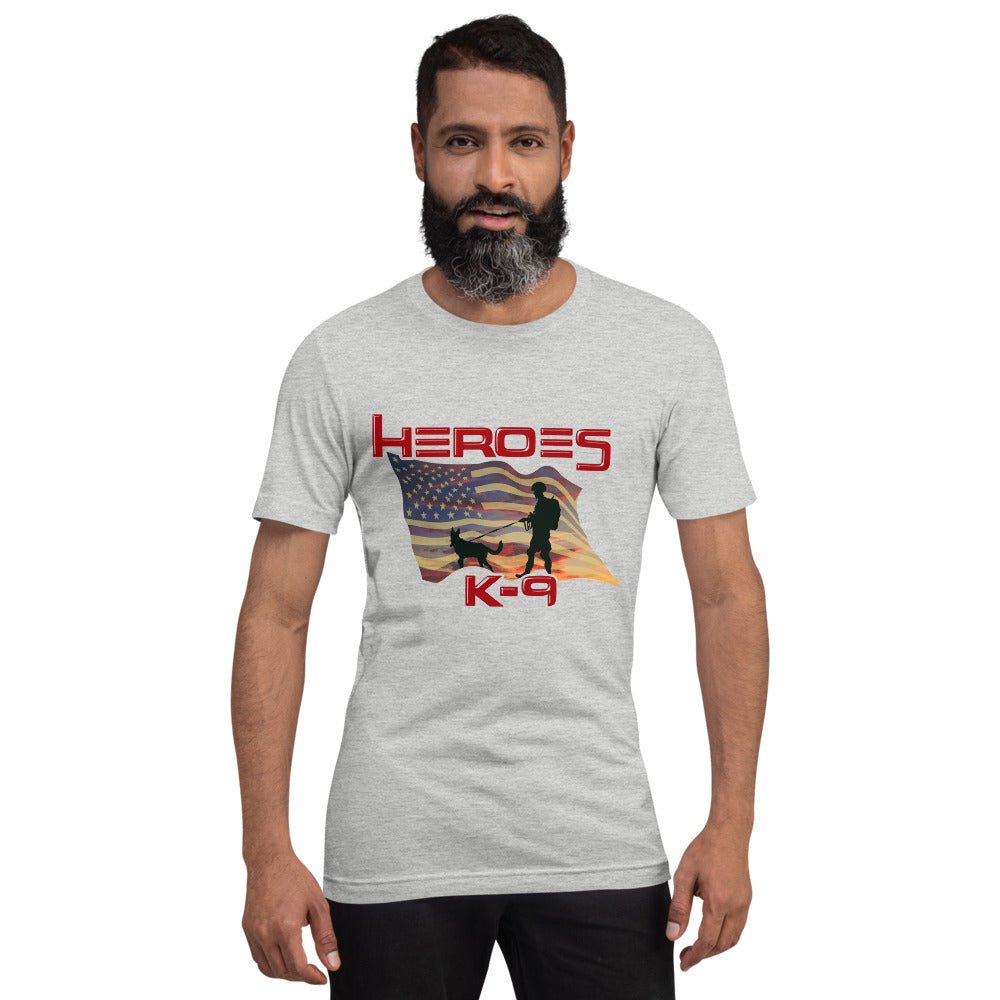 K-9 Military Dog Graphic T-Shirt