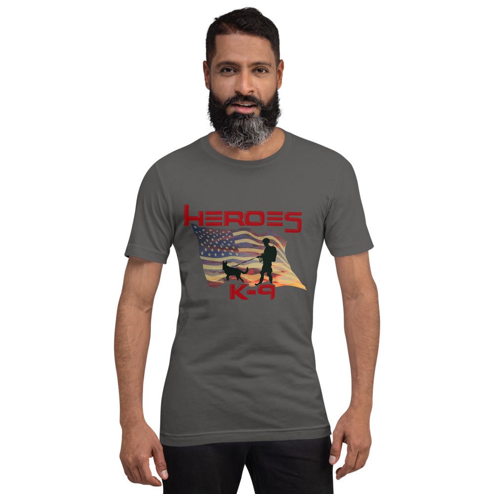 K-9 Military Dog Graphic T-Shirt