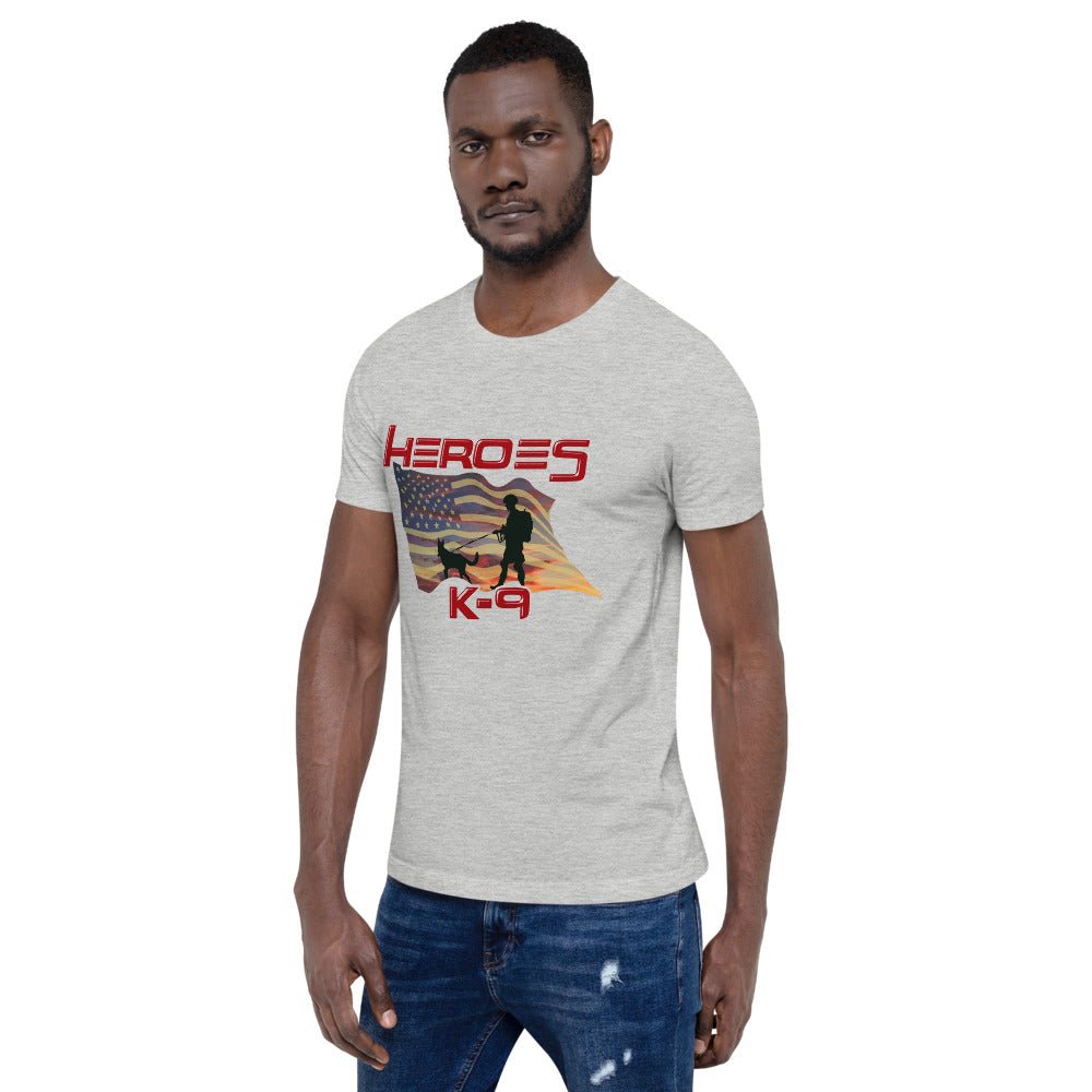 K-9 Military Dog Graphic T-Shirt