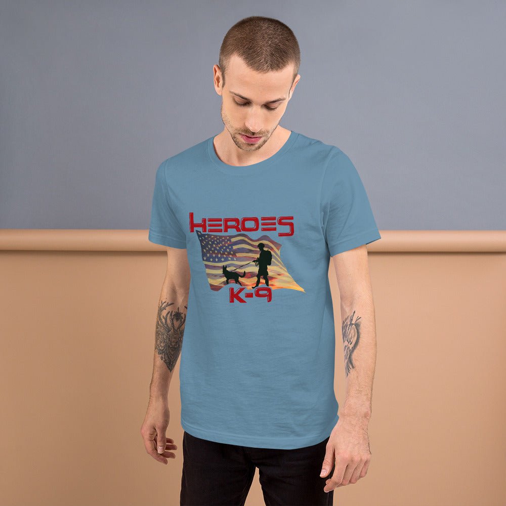 K-9 Military Dog Graphic T-Shirt