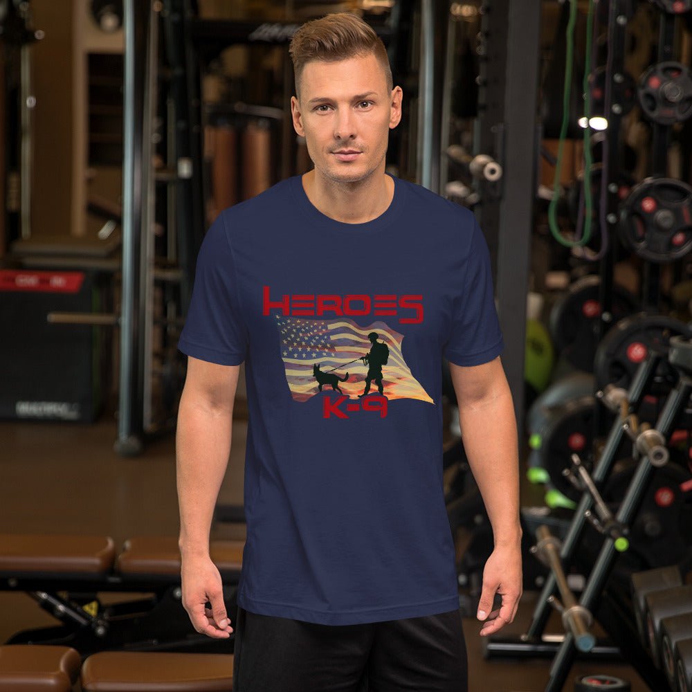 K-9 Military Dog Graphic T-Shirt