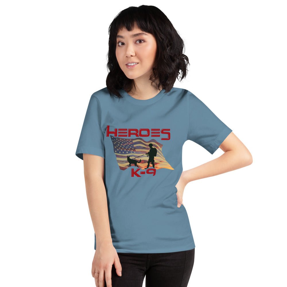 K-9 Military Dog Graphic T-Shirt
