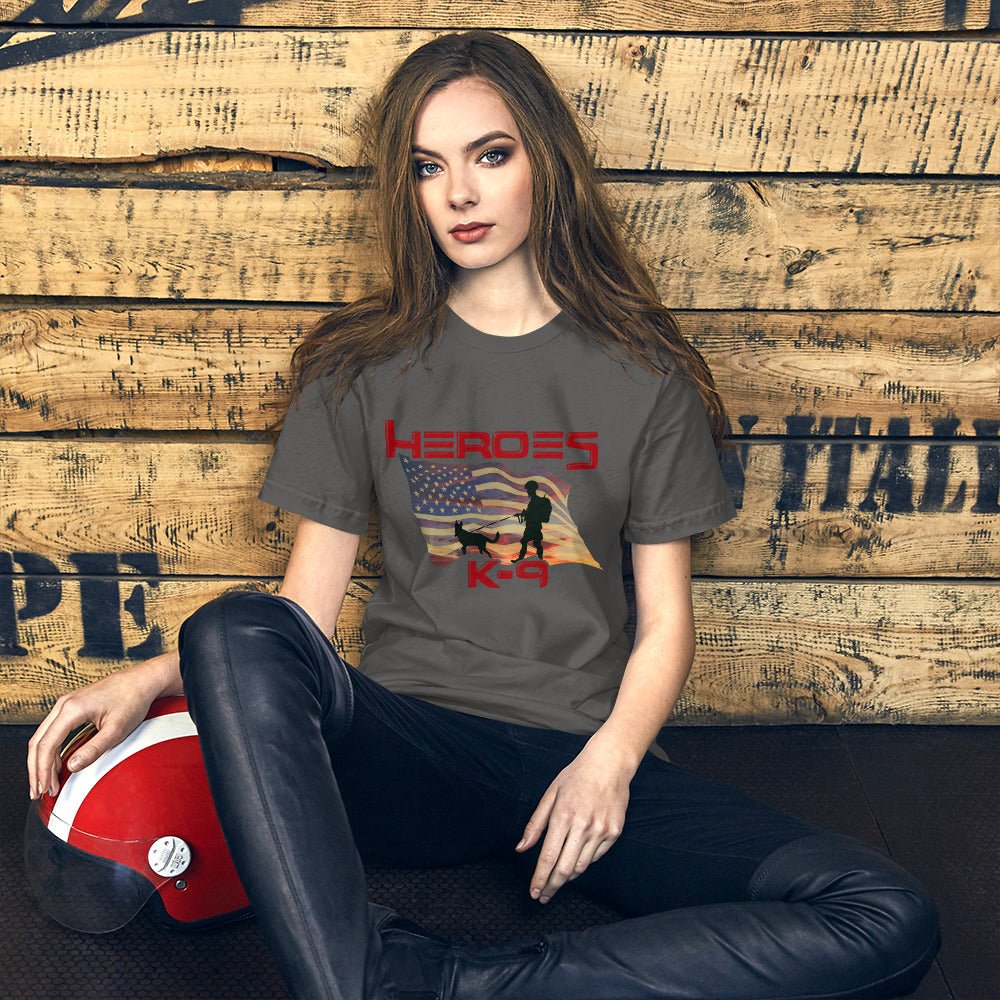 K-9 Military Dog Graphic T-Shirt